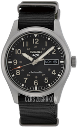 Seiko 5 Czarny/Tkanina Ø39.38 mm SRPG37K1