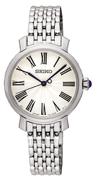 Seiko Dress Ladies Biały/Stal Ø28 mm SRZ495P1
