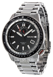 Seiko Czarny/Stal Ø45 mm SSA037