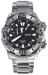 Seiko Superior Czarny/Stal Ø42 mm SSA057J1