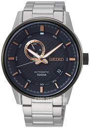 Seiko Czarny/Stal Ø42 mm SSA389K1