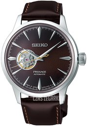 Seiko Presage Brązowy/Skóra Ø40.5 mm SSA407J1