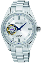 Seiko Presage Srebrny/Stal Ø35 mm SSA811J1