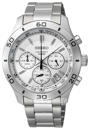 Seiko Srebrny/Stal Ø46 mm SSB047P1