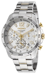 Seiko Srebrny/Stal w odcieniu złota Ø41 mm SSB127P1