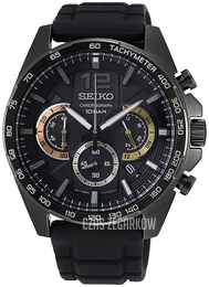 Seiko Czarny/Guma Ø44 mm SSB349P1