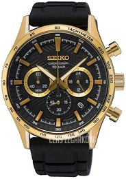 Seiko Sport Czarny/Guma Ø43 mm SSB446P1