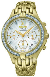 Seiko Srebrny/Stal w odcieniu złota Ø35 mm SSC876