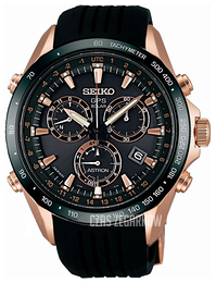 Seiko Astron Czarny/Guma Ø45 mm SSE022J1
