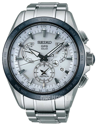 Seiko Astron Biały/Tytan Ø45 mm SSE047J1