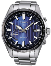 Seiko Astron Niebieski/Stal Ø45 mm SSE159J1