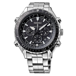 Seiko Prospex Czarny/Stal Ø47.8 mm SSG001P1