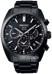 Seiko Astron Czarny/Stal Ø42.7 mm SSH023J1