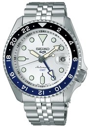Seiko Sport 5 Biały/Stal Ø42.5 mm SSK033K1