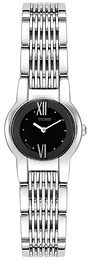 Seiko Tressia Czarny/Stal Ø21 mm SUJ797