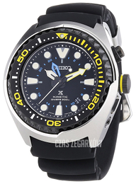 Seiko Kinetic Czarny/Guma Ø48 mm SUN021P1