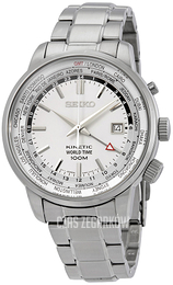 Seiko Srebrny/Stal Ø44 mm SUN067P1