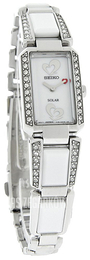 Seiko Dress Ladies Biały/Stal SUP185