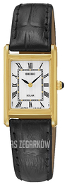 Seiko Solar Srebrny/Skóra SUP250P1