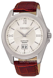 Seiko Dress Srebrny/Skóra Ø40 mm SUR103