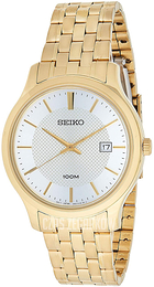 Seiko Classic Srebrny/Stal w odcieniu złota Ø41 mm SUR296P1