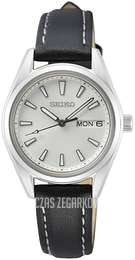 Seiko Classic Srebrny/Skóra Ø29 mm SUR455P1