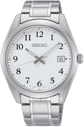 Seiko Neo Classic Biały/Stal Ø40.2 mm SUR459P1
