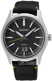 Seiko Classic Czarny/Tkanina Ø40 mm SUR517P1