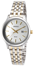 Seiko Dress Ladies Srebrny/Stal w odcieniu złota Ø30.5 mm SUR793P1