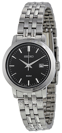 Seiko Dress Ladies Czarny/Stal Ø30 mm SUR827P1