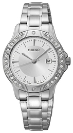 Seiko Dress Srebrny/Stal Ø30 mm SUR853