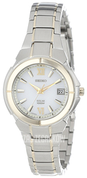 Seiko Srebrny/Pozlacana Ø28 mm SUT022