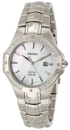 Seiko Coutura Biały/Stal Ø29 mm SUT123