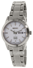 Seiko Dress Ladies Biały/Stal Ø29 mm SUT159P1