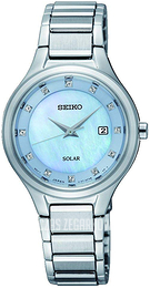 Seiko Solar Niebieski/Stal Ø28 mm SUT351P9