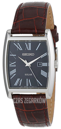 Seiko Dress Czarny/Skóra SUT889