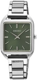 Seiko Classic Zielony/Stal 26x26 mm SWR075P1