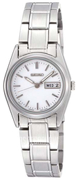 Seiko Dress Ladies Biały/Stal Ø29 mm SXA117P1