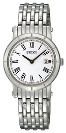 Seiko Dress Ladies Srebrny/Stal Ø27 mm SXB417P1
