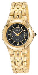 Seiko Czarny/Pozlacana Ø25.5 mm SXDA04