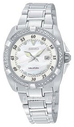 Seiko Biały/Stal Ø34 mm SXDA19