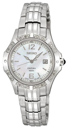 Seiko Biały/Stal Ø28 mm SXDE19P1