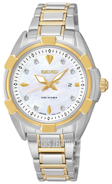 Seiko Velatura Biały/Stal Ø32 mm SXDG08P1