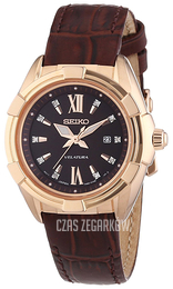 Seiko Velatura Brązowy/Skóra Ø33 mm SXDG12P1