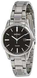 Seiko Dress Ladies Czarny/Stal Ø29 mm SXDG27P1