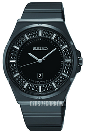 Seiko Czarny/Stal Ø35 mm SXDG37