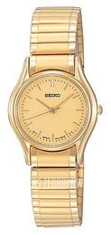 Seiko Dress Ladies Żółte złoto/Stal w odcieniu złota Ø23.5 mm SXGN30