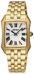 Seiko Dress Ladies Srebrny/Stal w odcieniu złota SXGP22P1