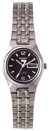Seiko 5 Czarny/Stal Ø24 mm SYMK33