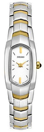 Seiko Dress Ladies Biały/Stal w odcieniu złota SZZC34
